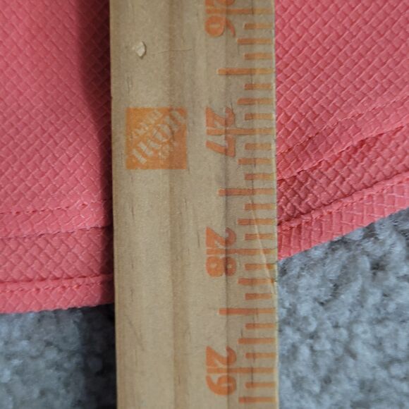 NWOT Mizzen+Main Palmer Camp Shirt Mens M Salmon Peach Linen Blend Stretch Shirt - Picture 9 of 12